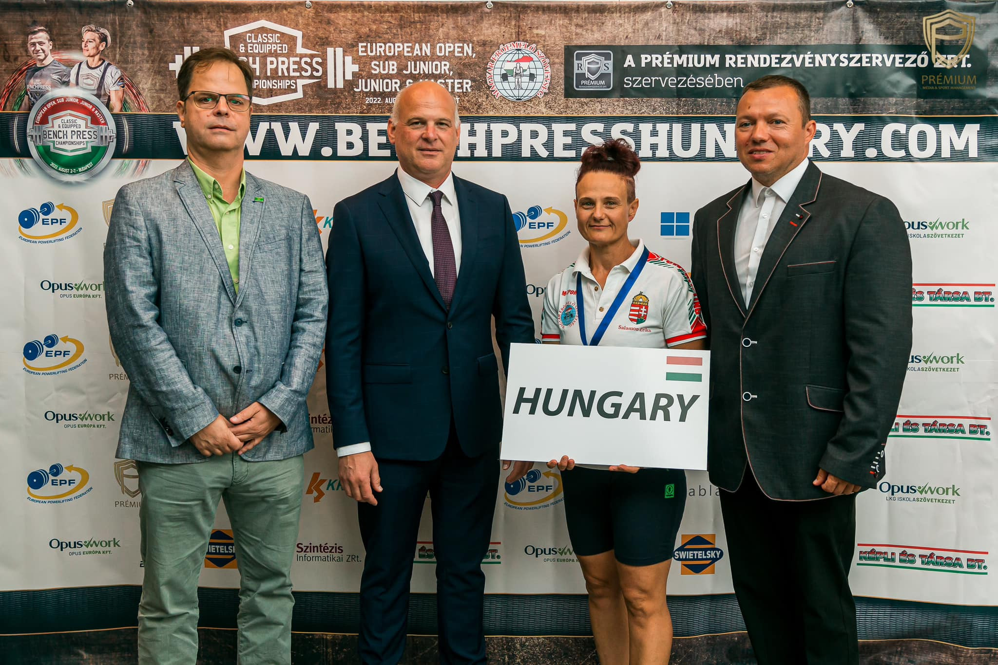 Fekvenyomó Európa-bajnokság: Több magyar érem az első napon