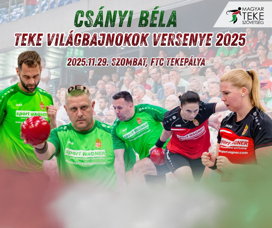 Vb-aranyérmesek gurítanak hétvégén – Jön a Csányi Béla Teke Világbajnokok Versenye