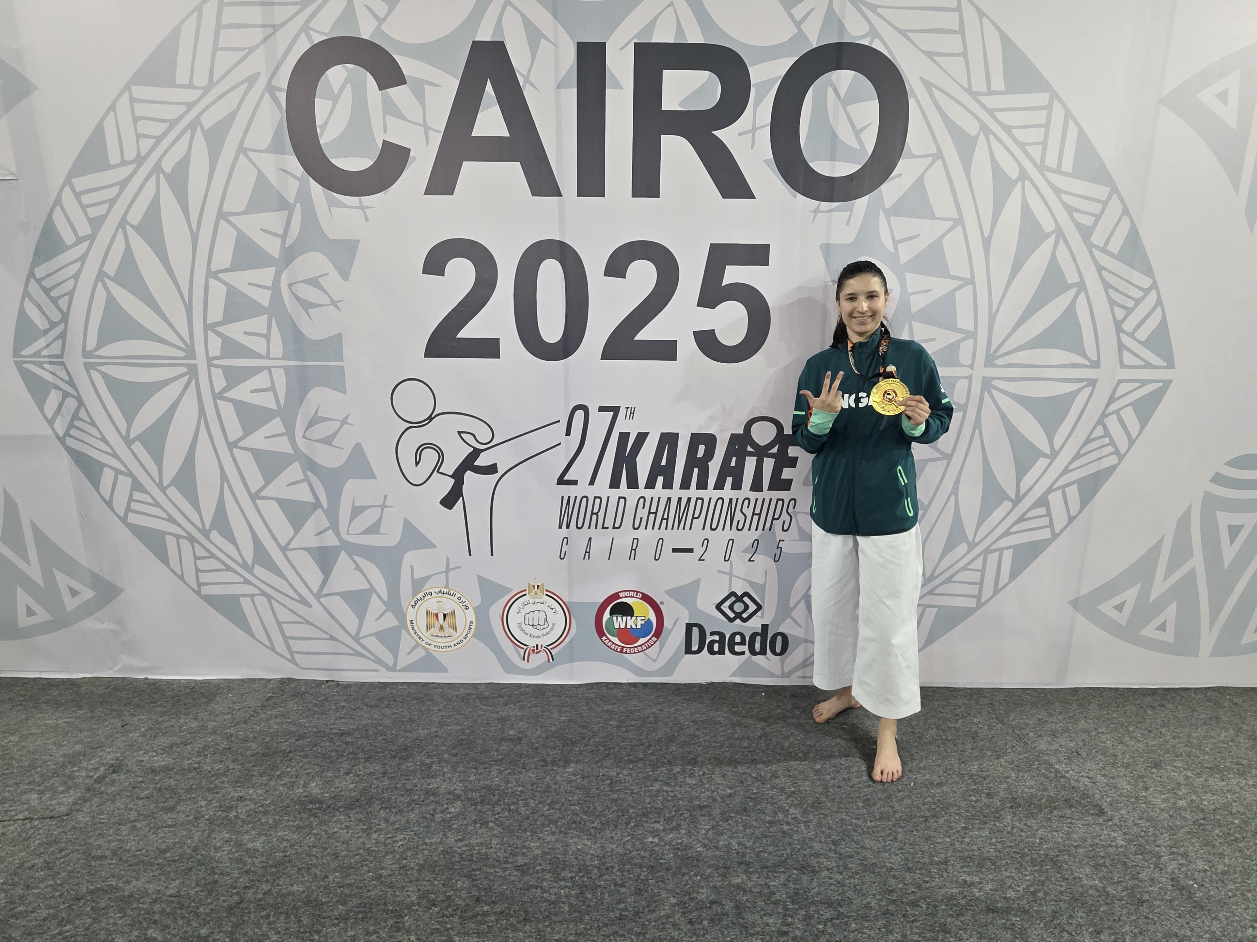 Kákosy Olívia világbajnok lett a karate vb-n