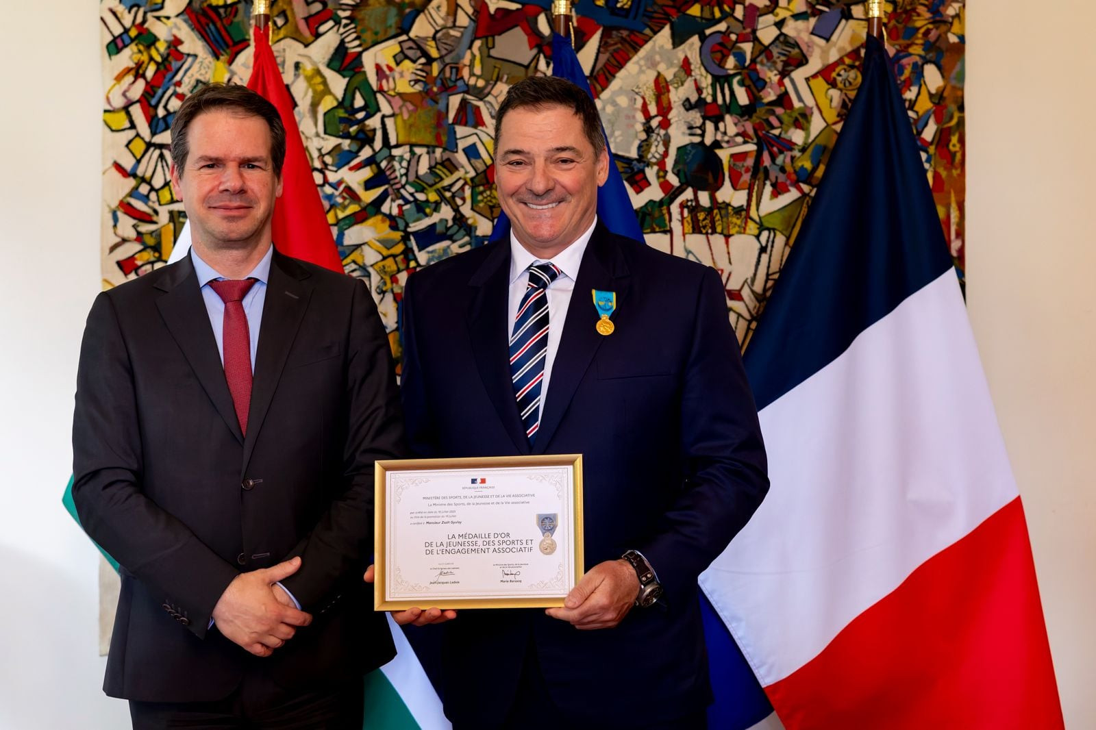 MOB - Rangos francia kitüntetést kapott Gyulay Zsolt