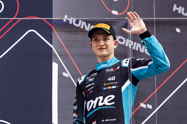 Molnár Martin dobogós a Hungaroringen