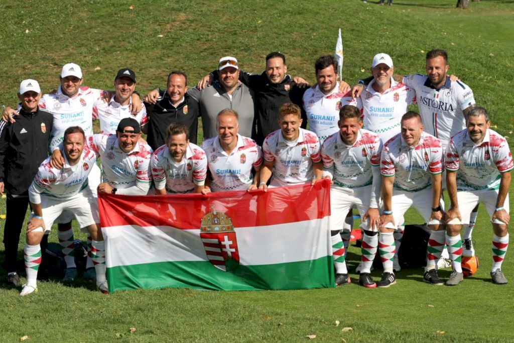 Magyar bronzérem a büki footgolf Eb-n