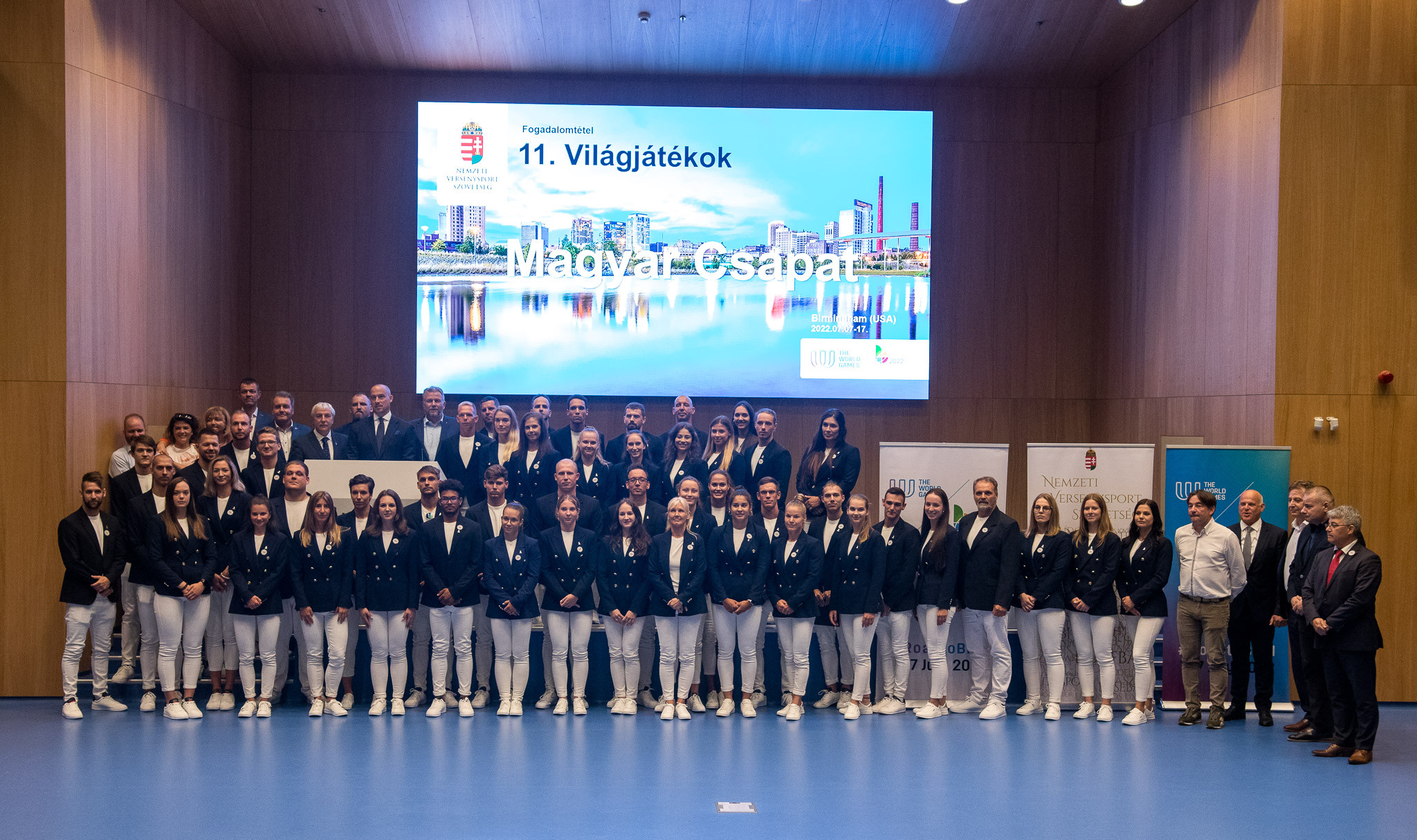 Világjátékok 2022 - Ilyen volt a Világjátékok Magyar Csapat eskütétele.