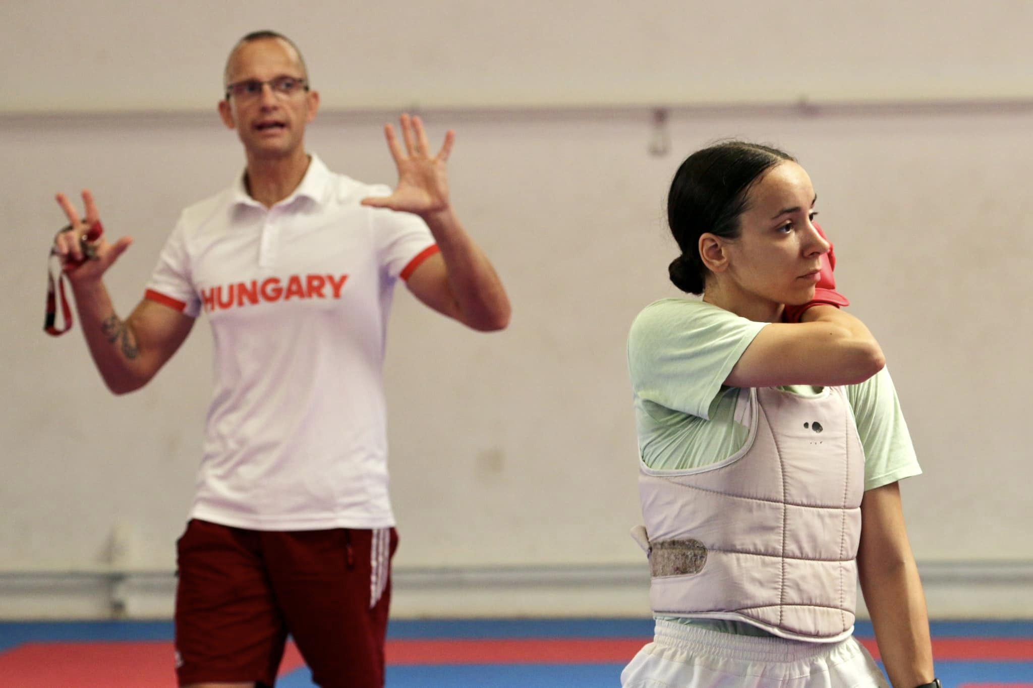 Megkezdte a szervezett felkészülést az őszi budapesti karate vb-re a kumite válogatott