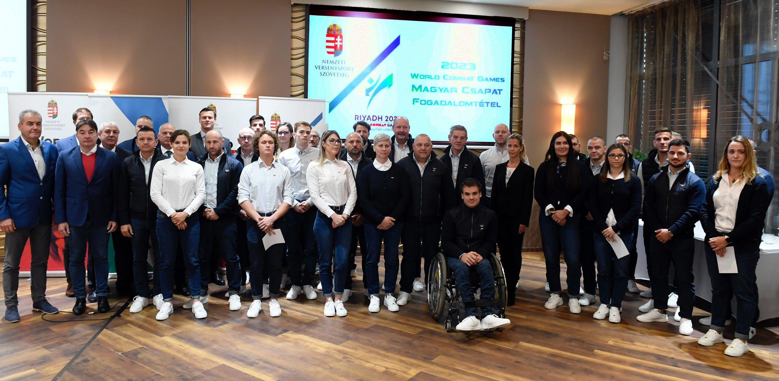 Küzdősportok Világjátéka - Esküt tett a magyar csapat