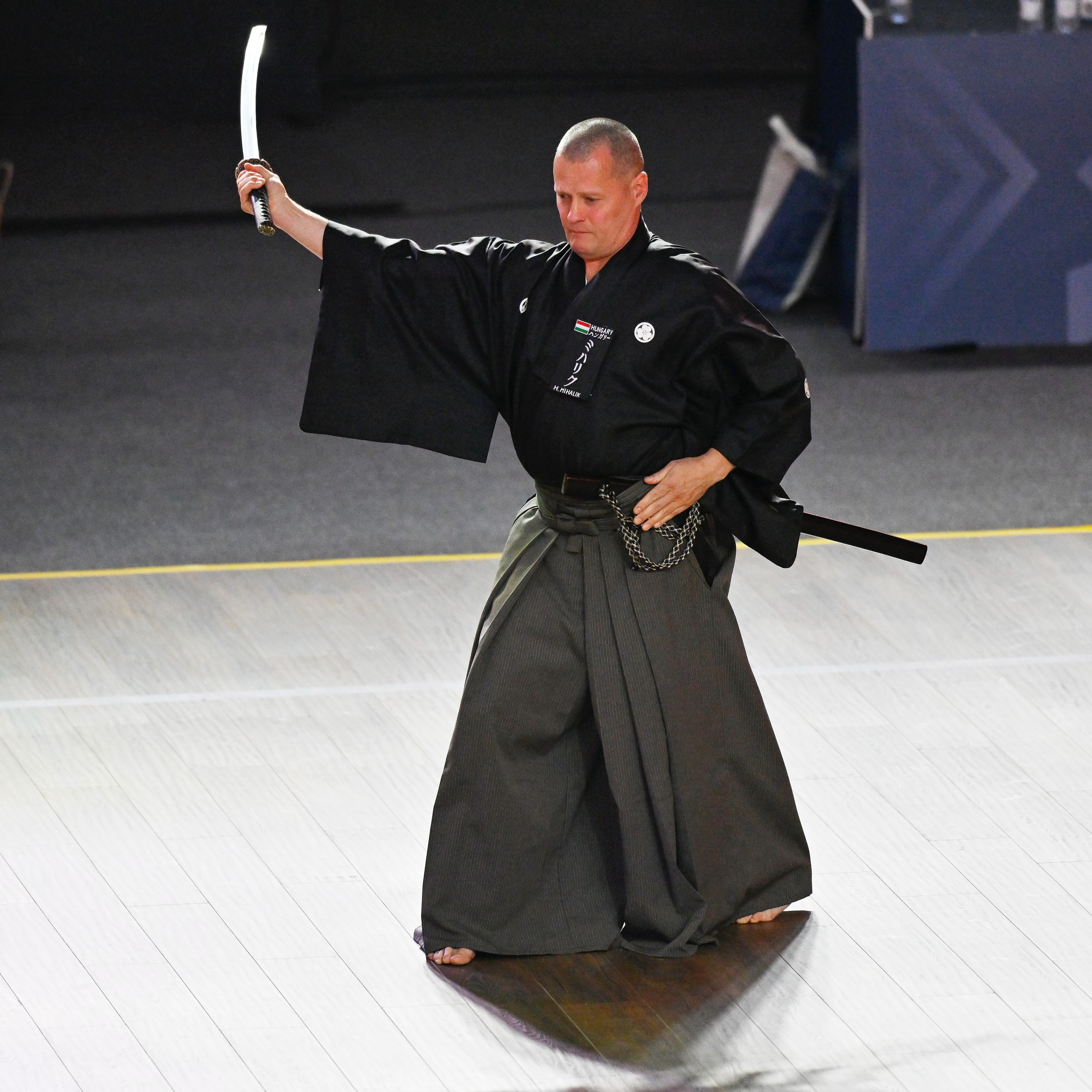 Rendhagyó iaido-bemutató magyar részvétellel, magyar Fair Play arany