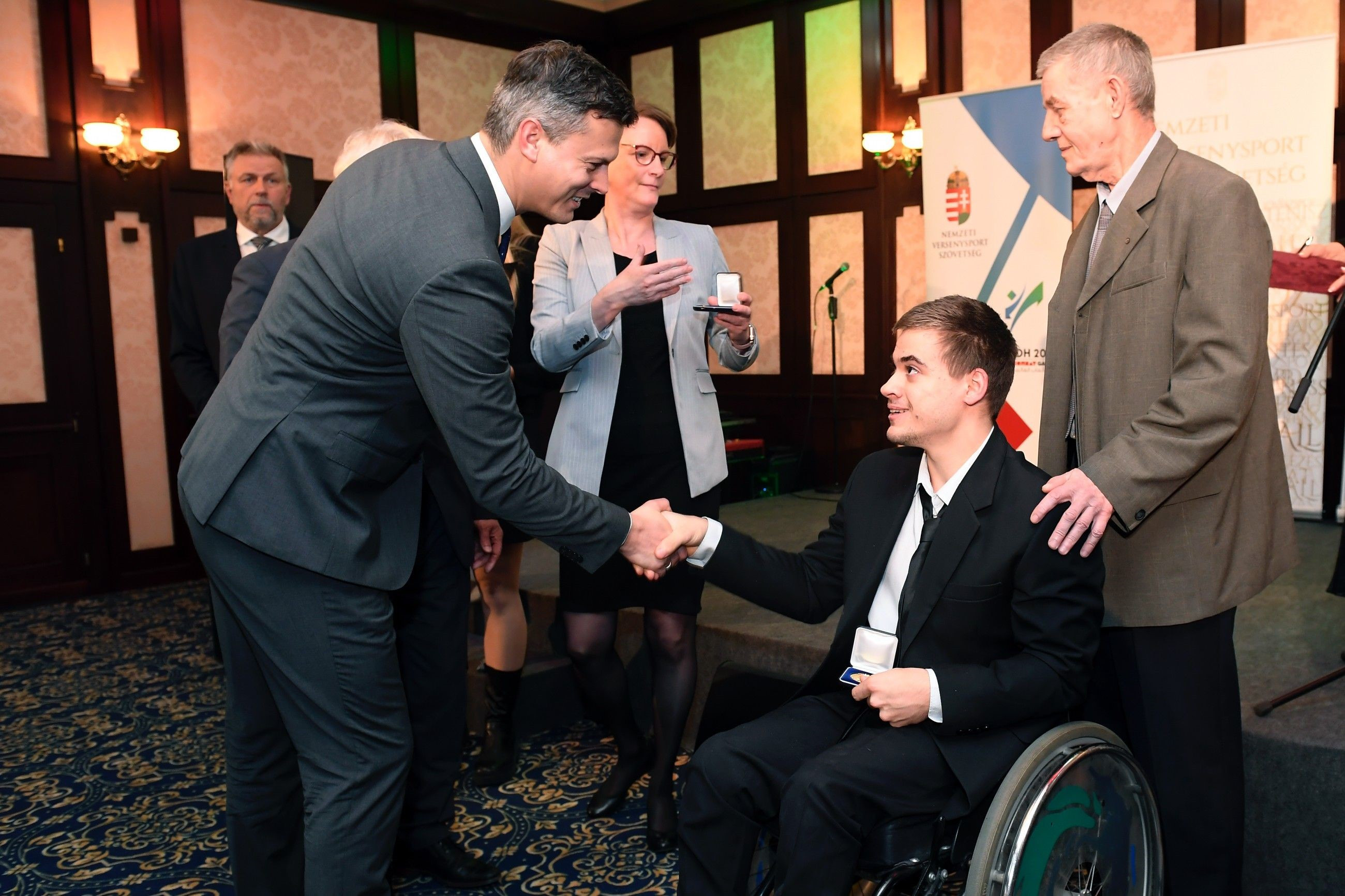 A Küzdősportok Világjátékán szerepelt magyar csapatot köszöntöttük!