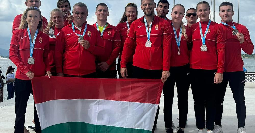 Világbajnoki ezüstérem ötszázon, megszerezték a kvótát sárkányhajósaink a jövő évi Világjátékokra