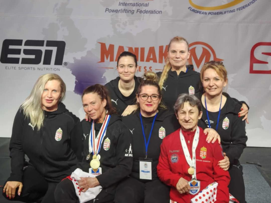 Sporttörténeti siker a Masters erőemelő Eb-n