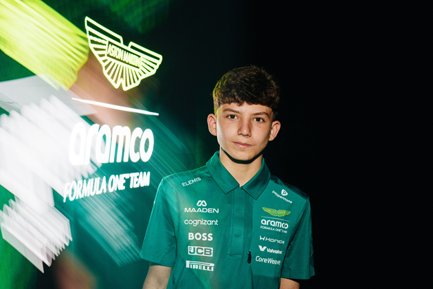 Nagy Roland gokartversenyző az Aston Martin F1-es csapat akadémiájának tagja lett
