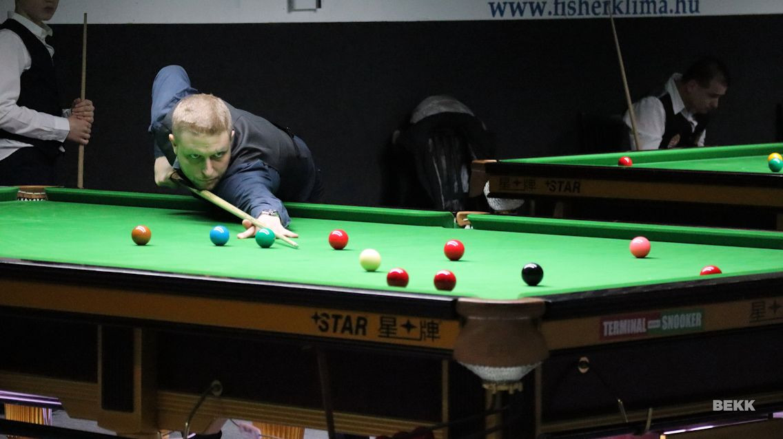 Elrajtolt a hazai snooker idény